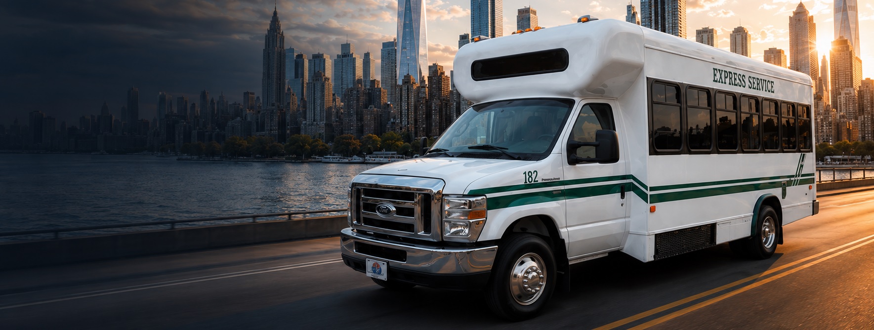 Express bus service between New Jersey and New York